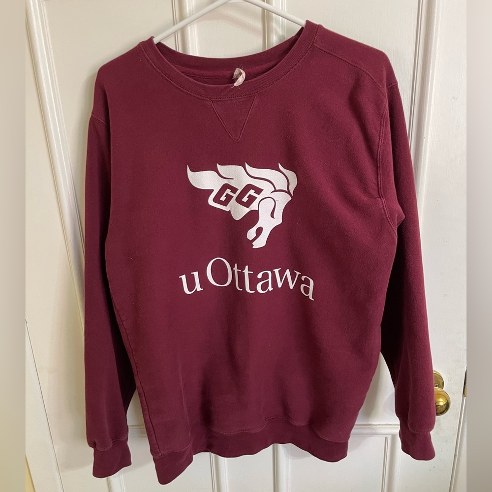 Nice UOttawa Gee Gees crew sweatshirt unisex
